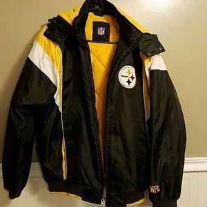 NFL Pittsburgh Steelers winter jacket.